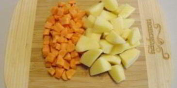 печень с овощами в духовке