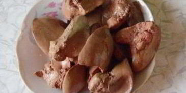 печень с рисом и грибами