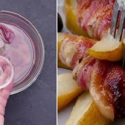 Печень в беконе