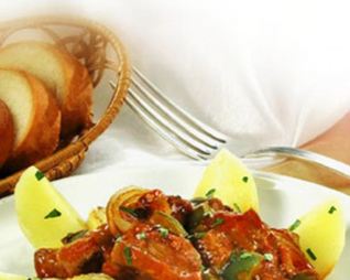 Печень в остром соусе