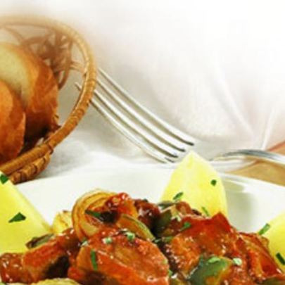 Печень в остром соусе