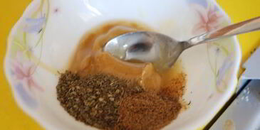 печень в пряной медовой глазури