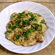 Рецепт Печенки в сметане