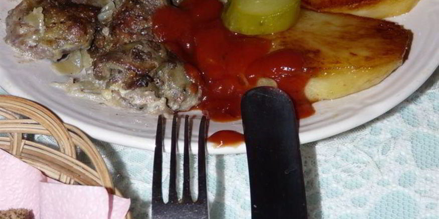 Рецепт запеченого картофеля с печенью