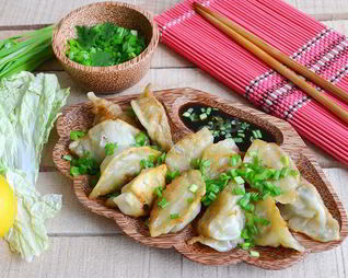 Гедзе японские пельмени