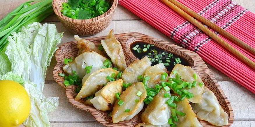 Рецепт гедзе японских пельменей