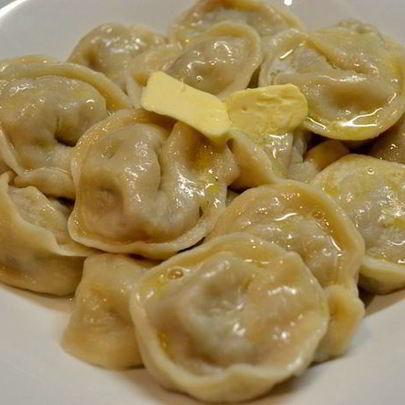 Готовим пельмени с капустой