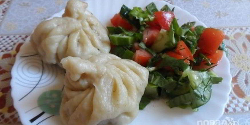 Рецепт хинкали на пару