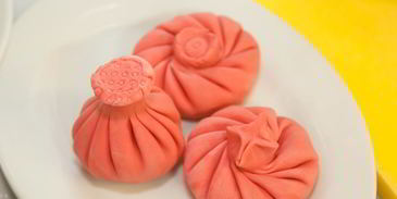 хинкали с картофелем и грибами