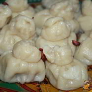 Рецепт Хинкали с телятиной и бараниной