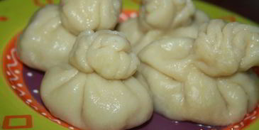 хинкали с телятиной и бараниной