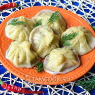Рецепт Хинкали в мультиварке на пару
