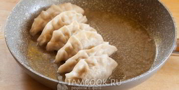 китайские жареные пельмени