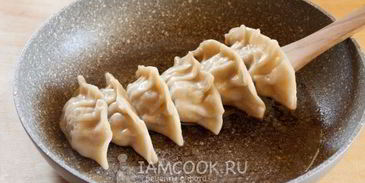 китайские жареные пельмени