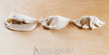 китайские жареные пельмени