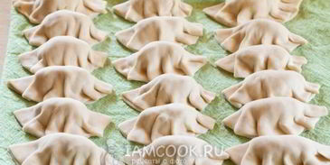 китайские жареные пельмени