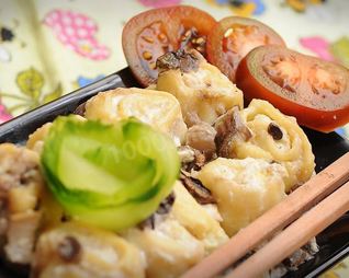 Ленивые пельмени в духовке