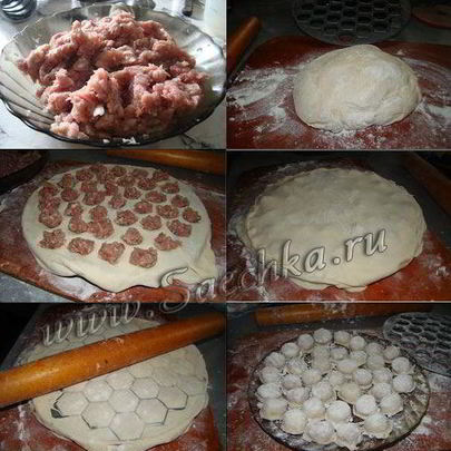 Мясная начинка для пельменей