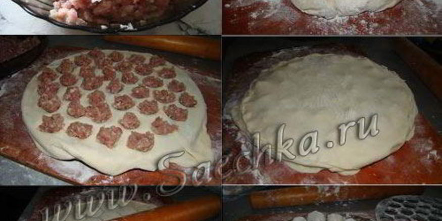 Рецепт мясной начинки для пельменей