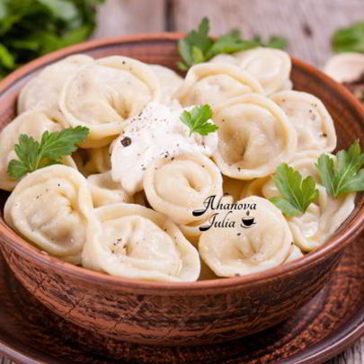 Пельмени домашние в хлебопечке