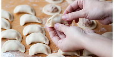 пельмени домашние в хлебопечке