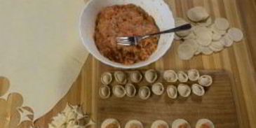 пельмени из лосятины