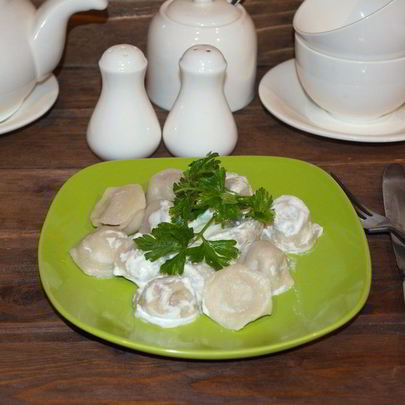 Пельмени из рисовой муки