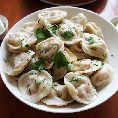 Пельмени из скумбрии