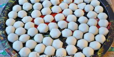 пельмени с куриной грудкой и свиным фаршем