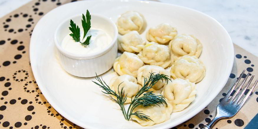 Рецепт пельменей с лососем