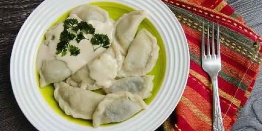 Рецепт пельменей с маринованными грибами