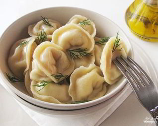 Пельмени с рыбой