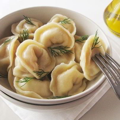 Пельмени с рыбой