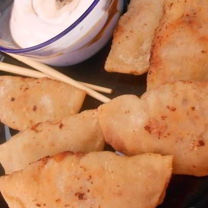 Пельмени во фритюре