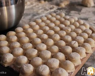 Пельмешки домашние Три мяса