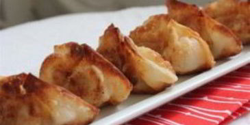 постные пельмени с капустой