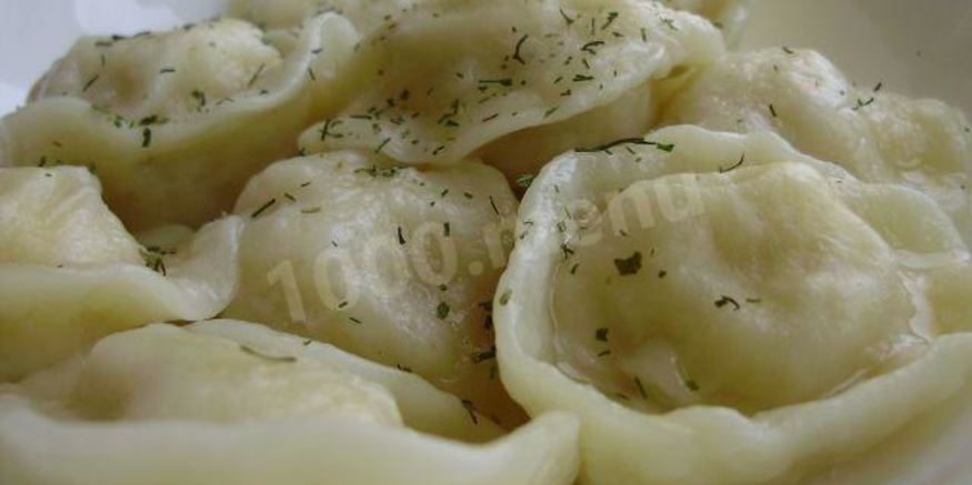 Рецепт постных пельменей соевых вегетарианских