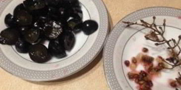 пп-пельмени с виноградом