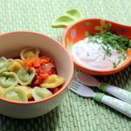 Рецепт Разноцветных пельменей с рыбой