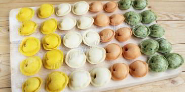 цветное тесто для пельменей