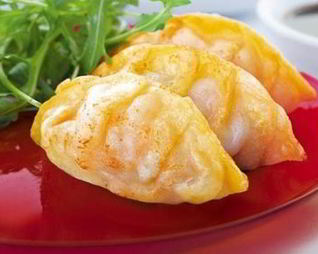 Японские пельмени гедза с мясным фаршем