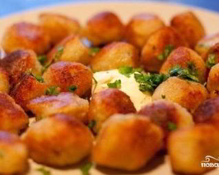 Жареные пельмени в мультиварке