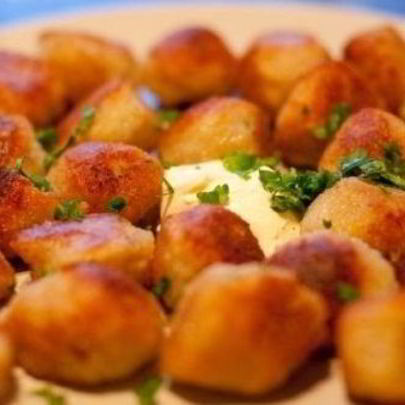 Жареные пельмени в мультиварке