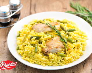 Паэлья с курицей