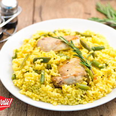 Паэлья с курицей