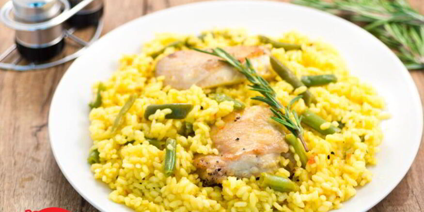 Рецепт паэльи с курицея