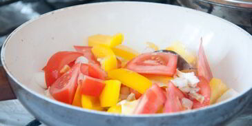 паэлья с морепродуктами