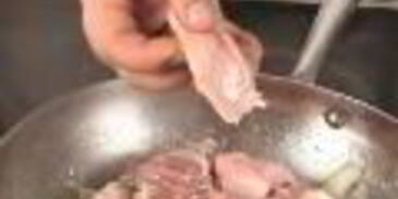 пилав с курицей и хурмой