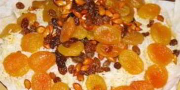 плов азербайджанский с сухофруктами