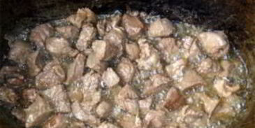 плов из баранины в казане